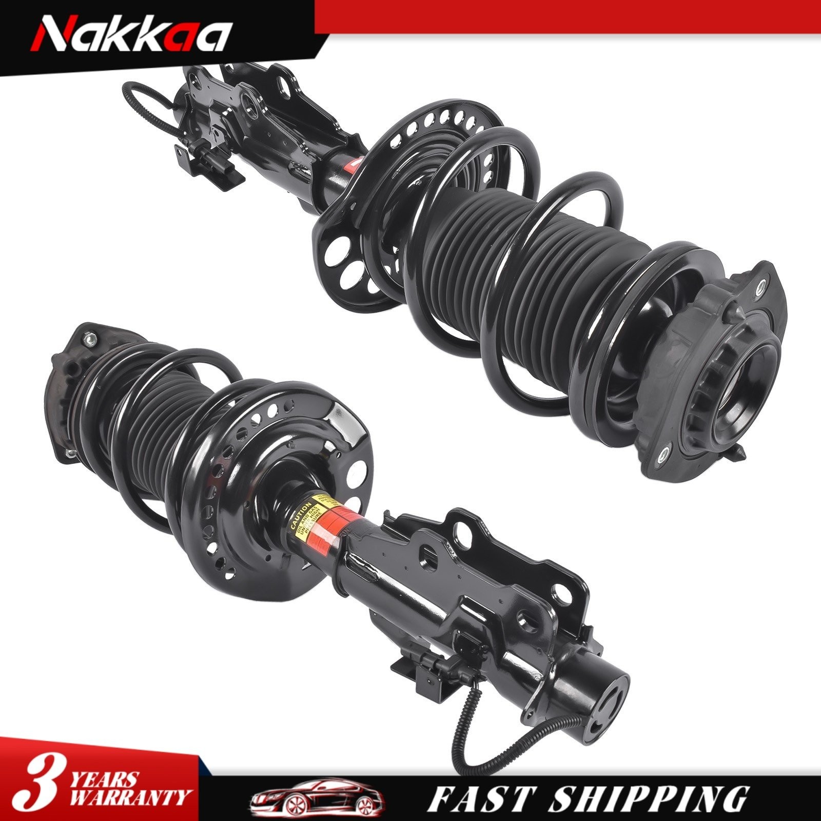 Pair Front Struts Assys w/Electronic For 2016-24 Chevrolet Camaro 85649816