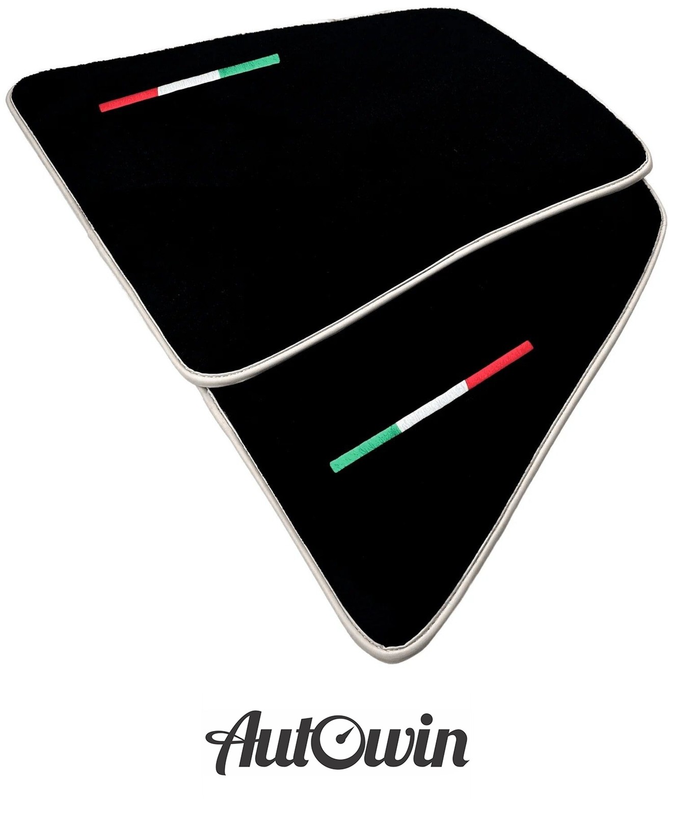 AutoWin Black Floor Mats for Ferrari 296 GTB (2022-2025) - Custom