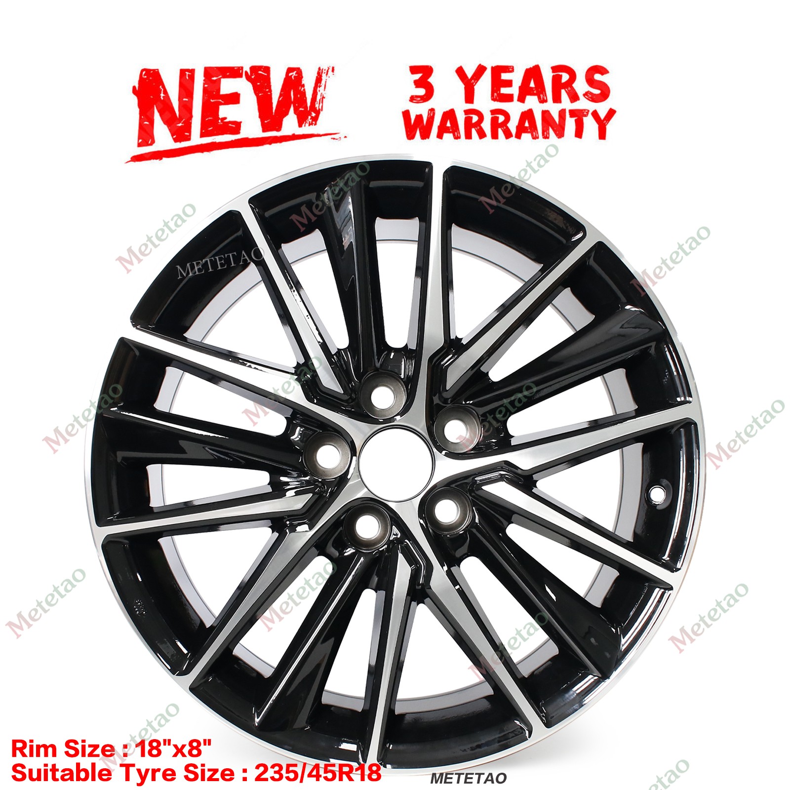 FOR TOYOTA CAMRY 2021 2022 2023 2024 18'' ALLOY RIM 18 INCH WHEEL RIM WHEEL US
