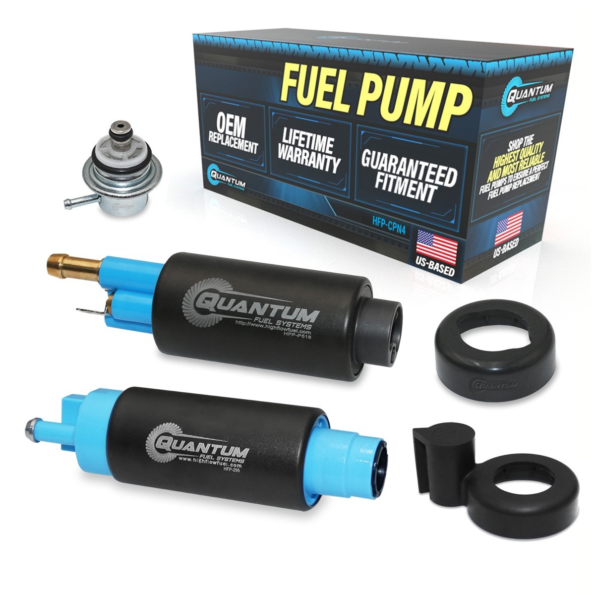 Fits 880596T55 F50000106 +GSC295G3 Mercury Outboard Dual Fuel Pumps High/Low QFS