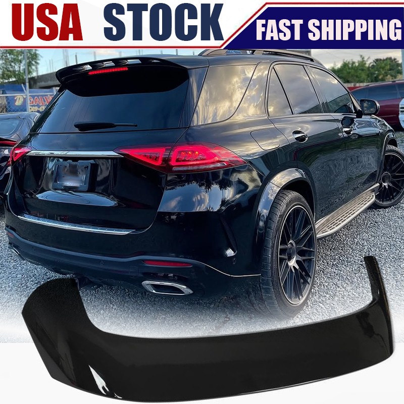 GLOSSY BLACK Rear Roof Spoiler Wing Lid For Benz W167 GLE350 GLE450 GLE63 2020UP GLOSSY BLACK Rear Roof Spoiler Wing Lid For Benz W167 GLE350 GLE450 GLE63 2020UP