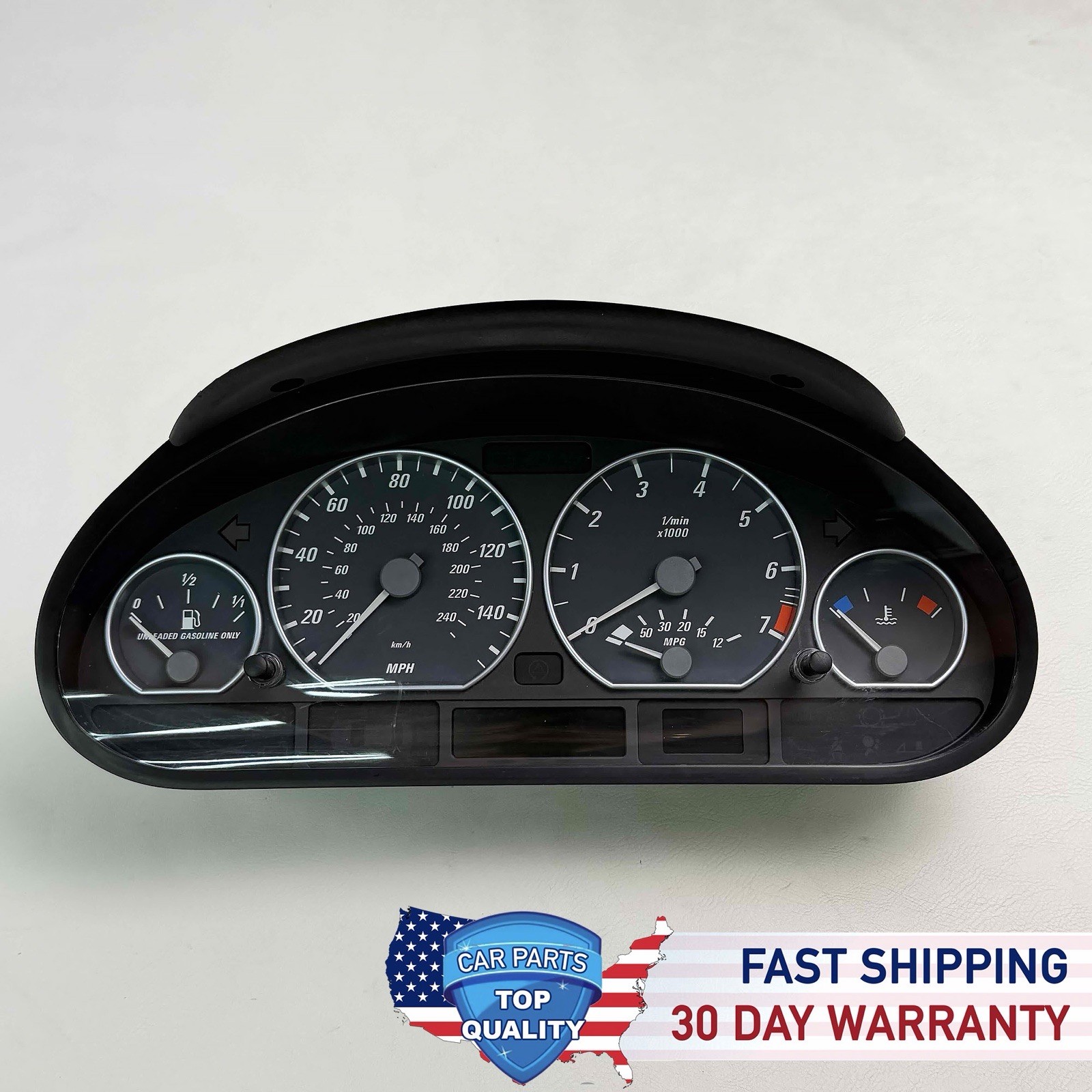 OEM 1999-2006 BMW E46 325Ci 330Ci instrument Gauge Cluster Speedometer 6940909