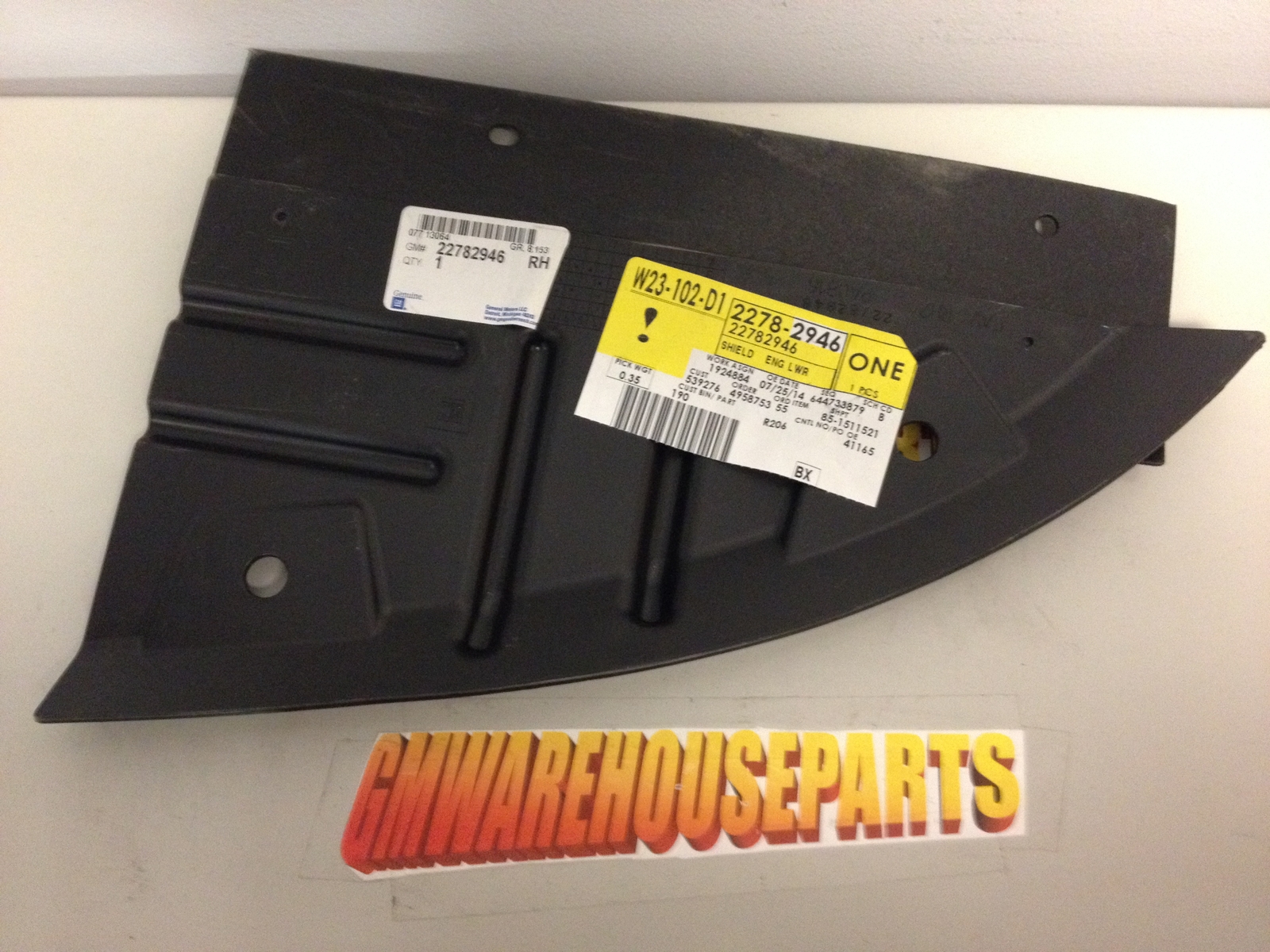 GM OEM 11-14 Silverado 2500 HD Fender Fender Components-Splash Shield 22782946