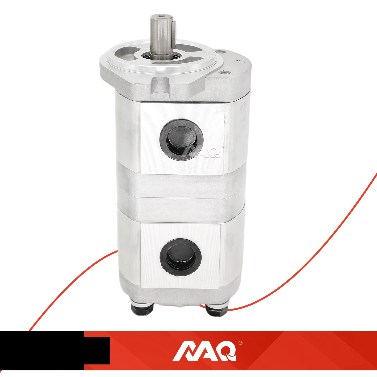 Hydraulic Tandem Gear Pump 17.48mm HGP-33A-F8/8R For Loader Forklift