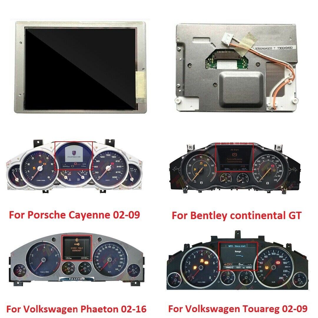 Display LQ050A5AG03 for VW Touareg/Phaeton, Porsche Cayenne, RUF Dakara Cluster