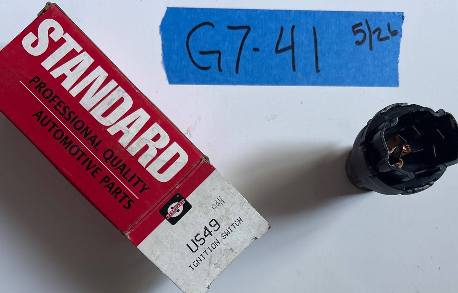 Standard Motor Products US49 Ignition Switch Ford Mustang F100 Galaxie 1965 NOS