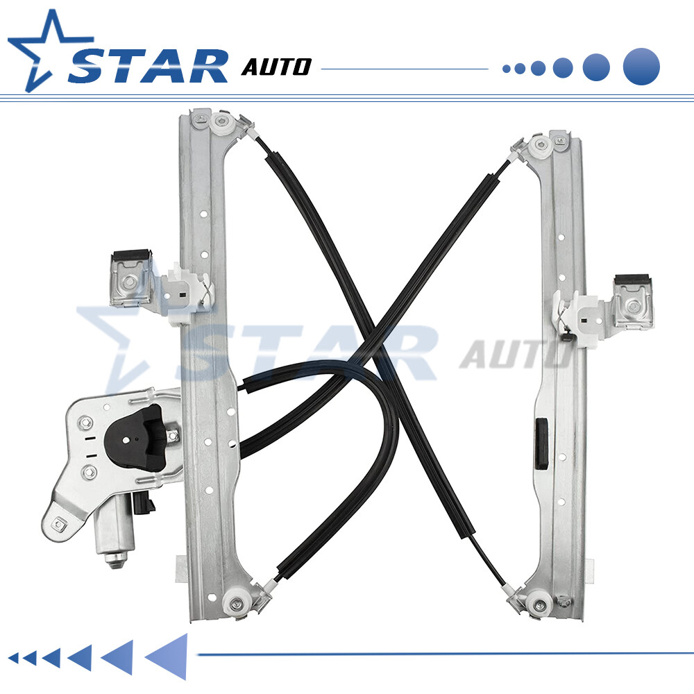Rear Left Window Regulator with Motor for Cadillac Chevy GMC 15077722 15135970