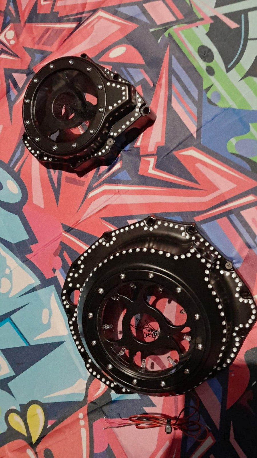 Suzuki Hayabusa Clutch & Stator combo Cover 99-20 Custom Diamond 🔹 Cut New Suzuki Hayabusa Clutch & Stator combo Cover 99-20 Custom Diamond 🔹 Cut New