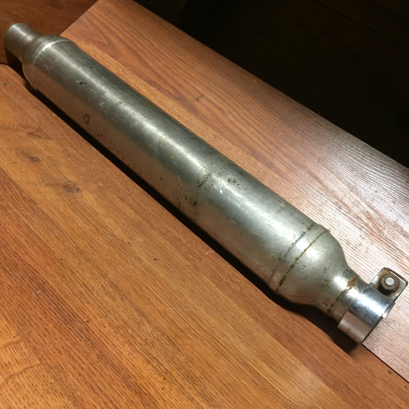 HARLEY DAVIDSON Panhead Era Cigar Pipe Muffler OEM VINTAGE  CS-S3