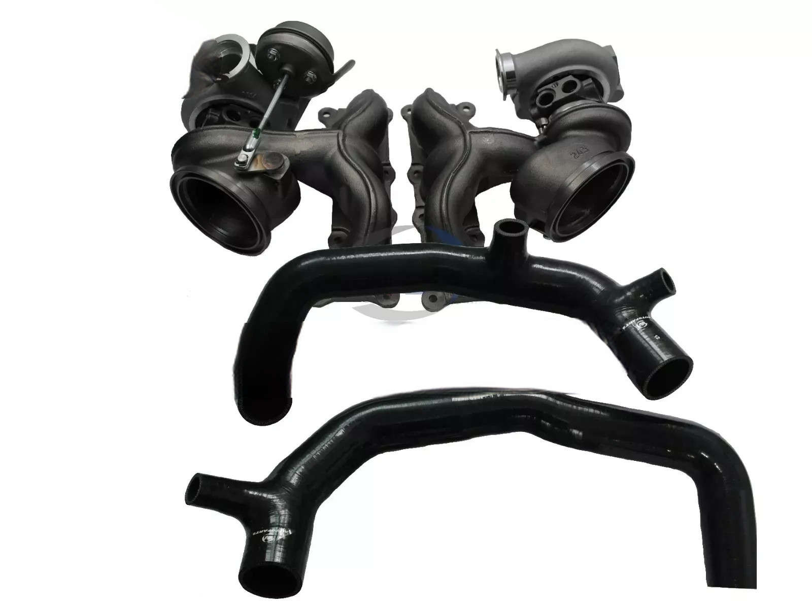 Update TD04-19T V3 6+6 Blades Twin Turbocharger+2
