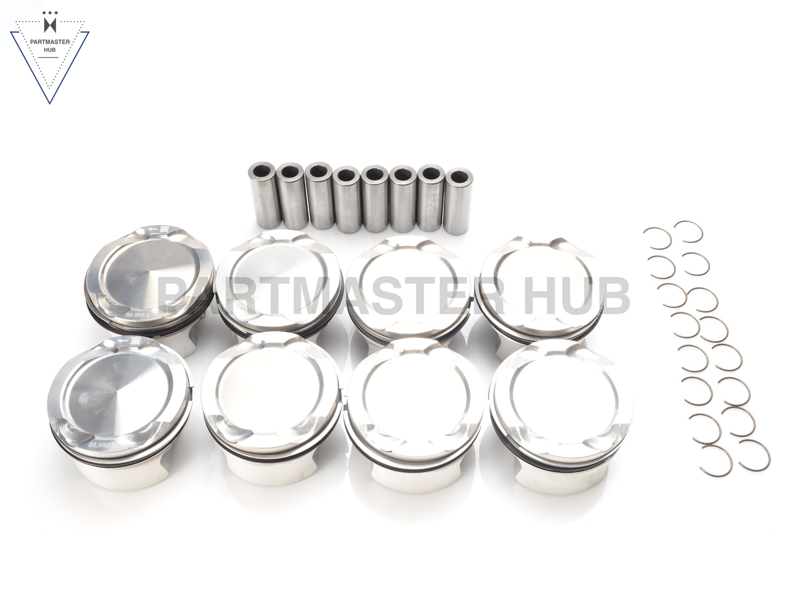 2012-2019 BMW Engine Piston w/Rings 8PCS N63 S63 4.4L  V8 Twin Turbo 11258607933