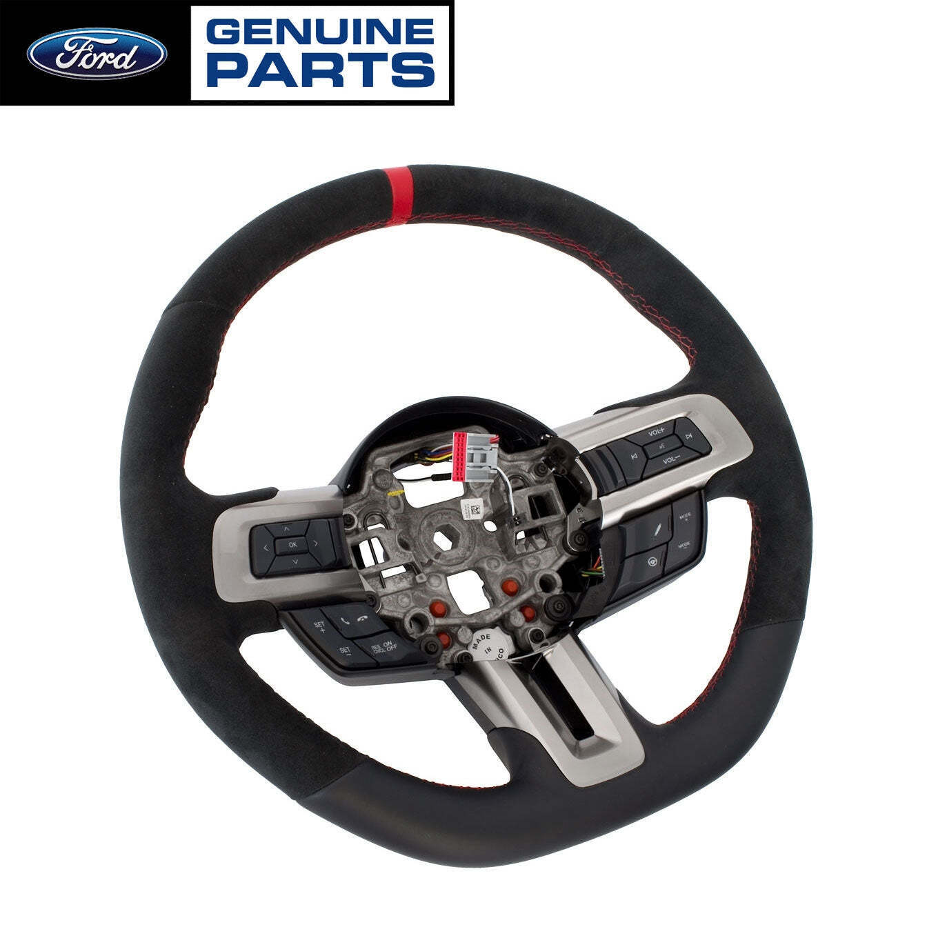 2018-2023 Ford Mustang Shelby GT350R M-3600-M350RA Steering Wheel Red Sightline
