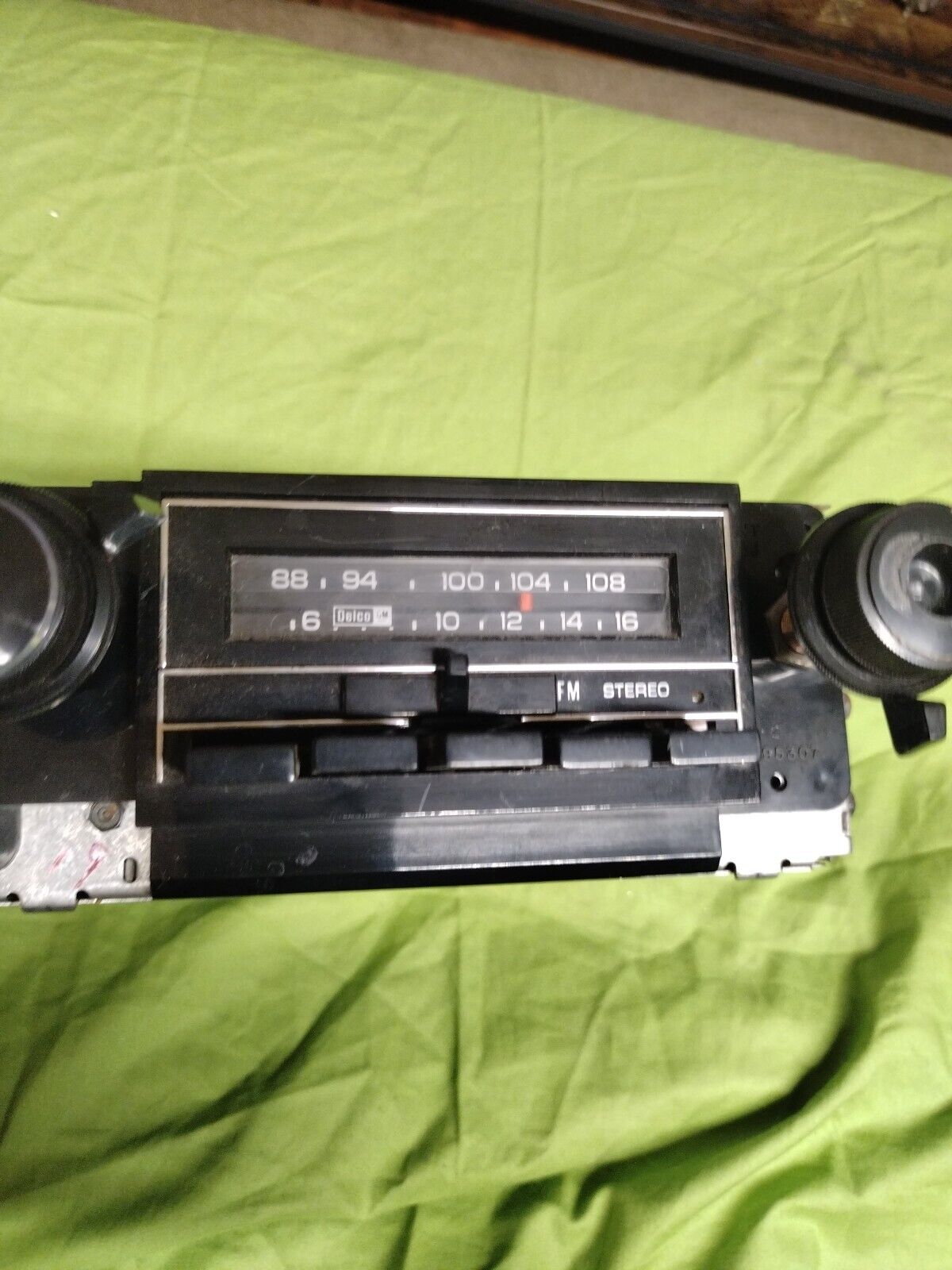1970s GM Delco AM Radio. Works