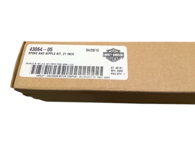HARLEY-DAVIDSON BOM-KIT SPOKE &NIPPLE 21-S 43064-05 NEW OEM