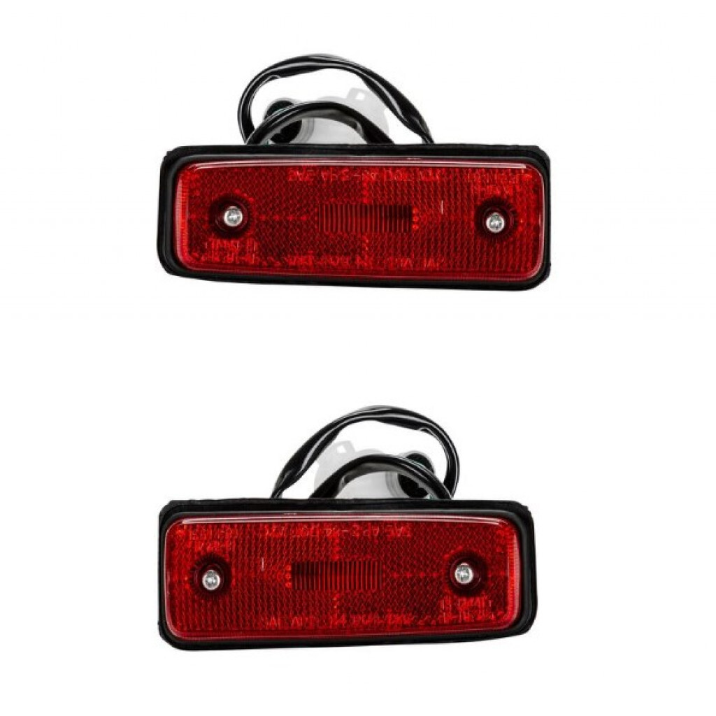 For 1982-1983 Toyota Pickup Rear Side Marker Light Lamp Pair Left Right Side TYC