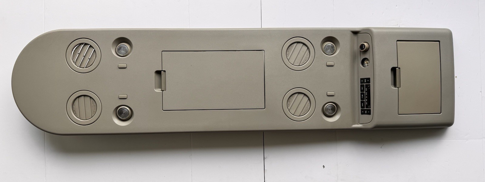 2004-2012 Nissan Armada Infiniti QX56 Upper Overhead Console Storage OEM W/ DVD 2004-2012 Nissan Armada Infiniti QX56 Upper Overhead Console Storage OEM W/ DVD