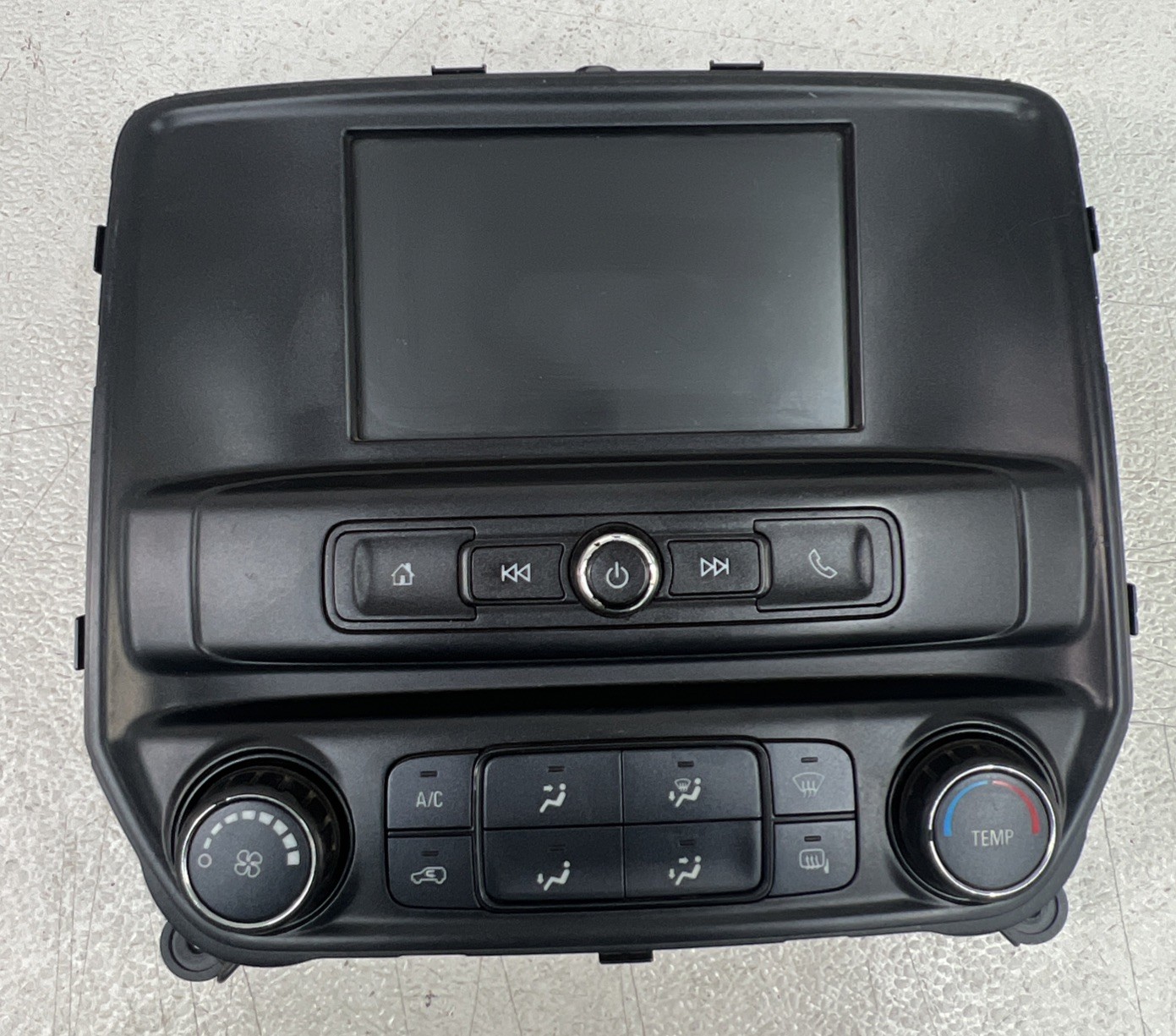 16-19 Chevy Silverado Radio Info Display Screen & Climate Control Panel 23472965