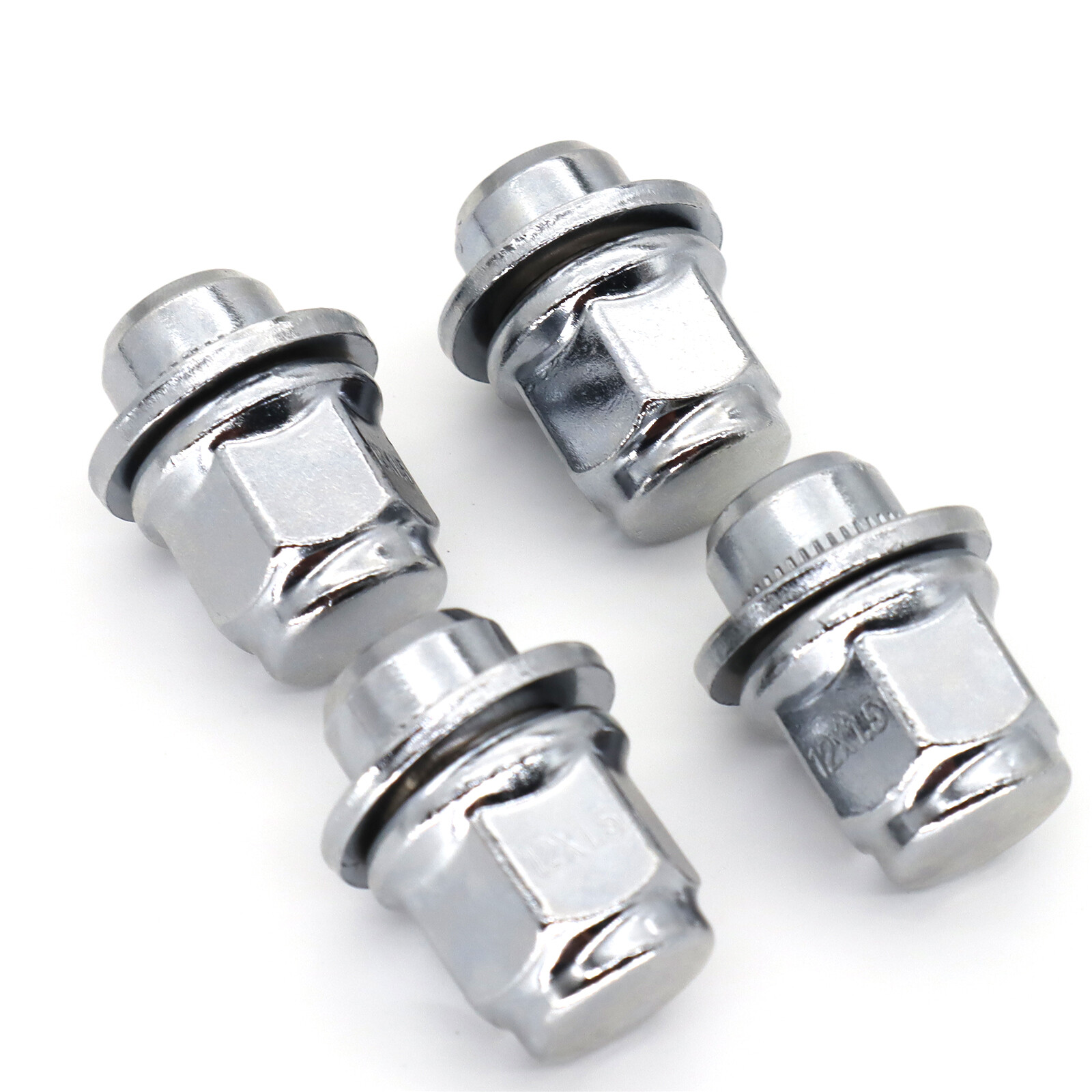 4* M12x1.5 Car Wheel Lug Nuts For Lexus ES350 Toyota Highlander Camry Prius RAV4