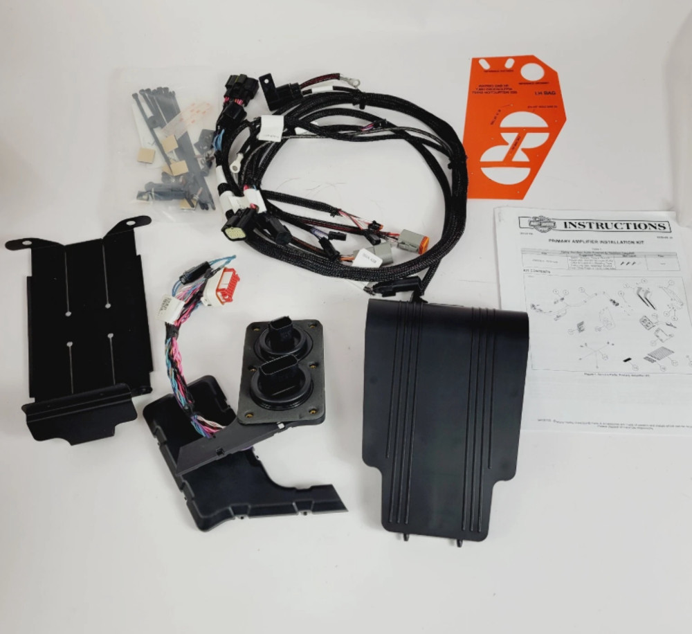 2017-24 Harley-Davidson Touring Audio Primary Amp Installation Kit 76001045