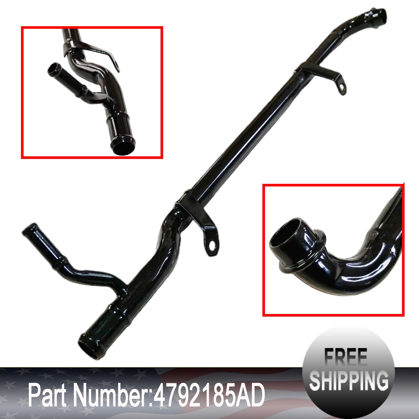 Heater Feed Tube New Fits For Chrysler Dodge Challenger Magnum 4792185AD US