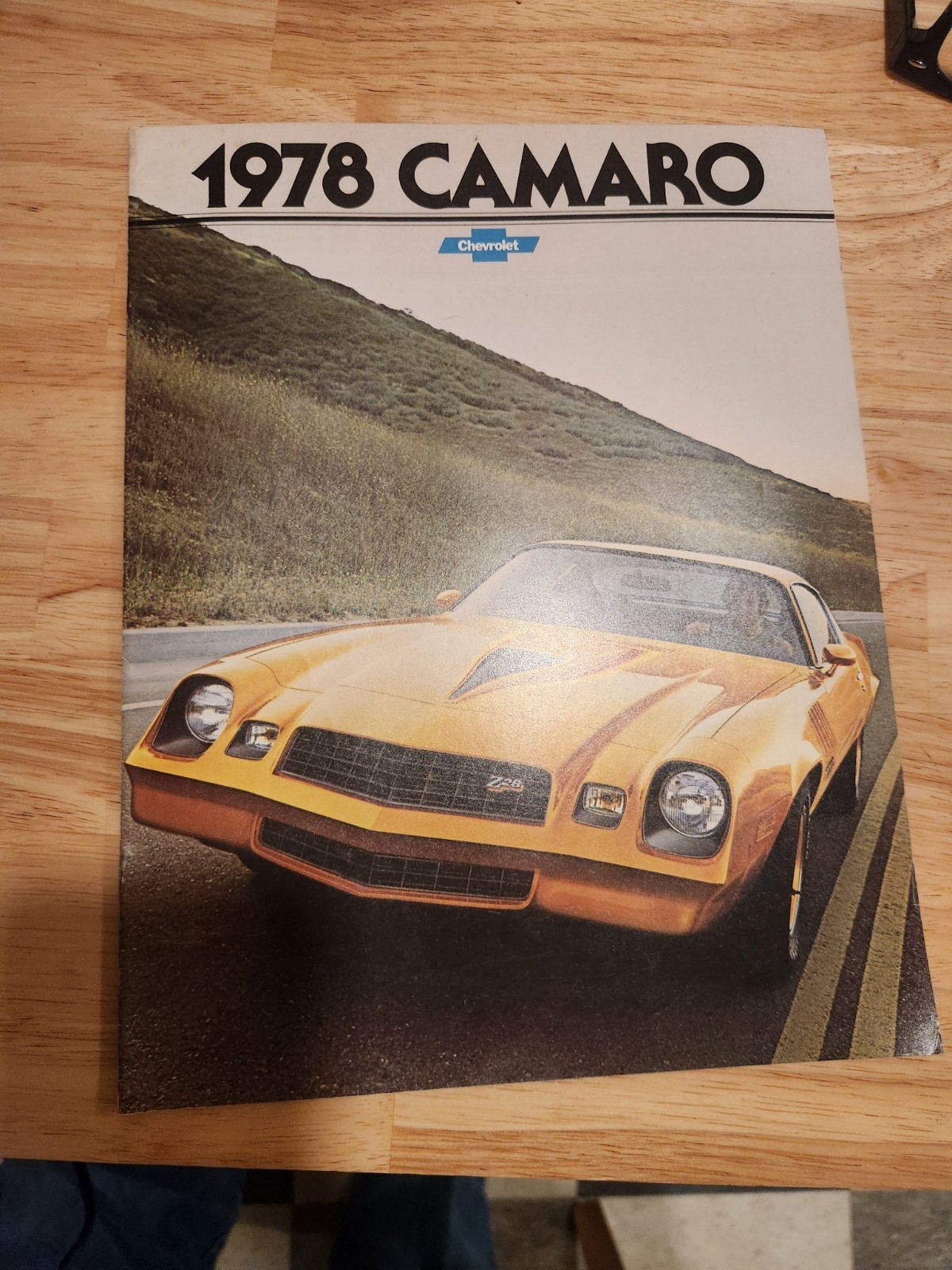 1978 Chevrolet Camaro Dealer Sales Brochure Z28 Rally Sport Original Catalog 1978 Chevrolet Camaro Dealer Sales Brochure Z28 Rally Sport Original Catalog