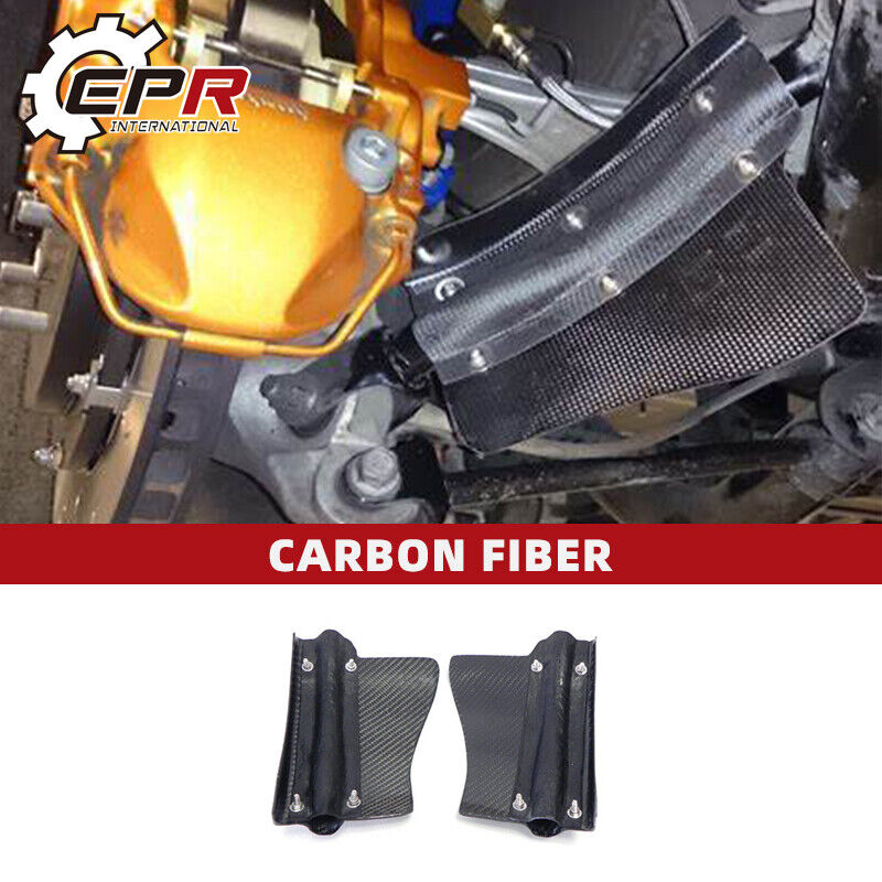 For 08-11 Nissan R35 GTR Carbon Fiber Rear Brake Cooling sets Trim BodyKits 4Pcs
