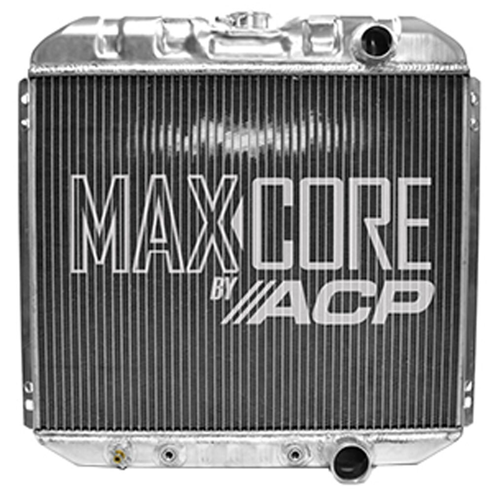 Radiator MaxCore Plus 3-Row Aluminum Mustang V8 67/ Without A/C 68-69