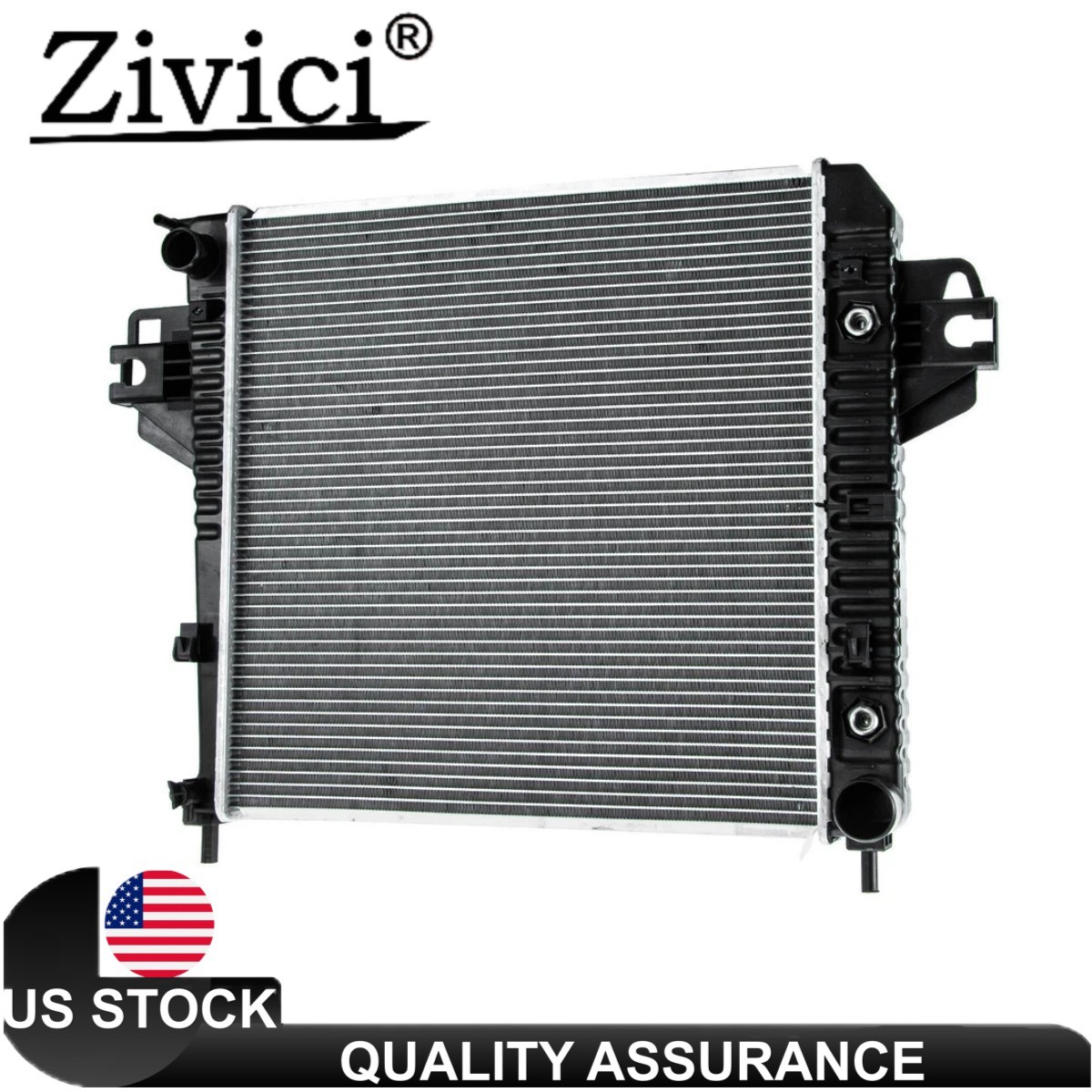Aluminum Core Radiator For 2002-2006 Jeep Liberty 3.7L V6 2004 2005 DPI2481