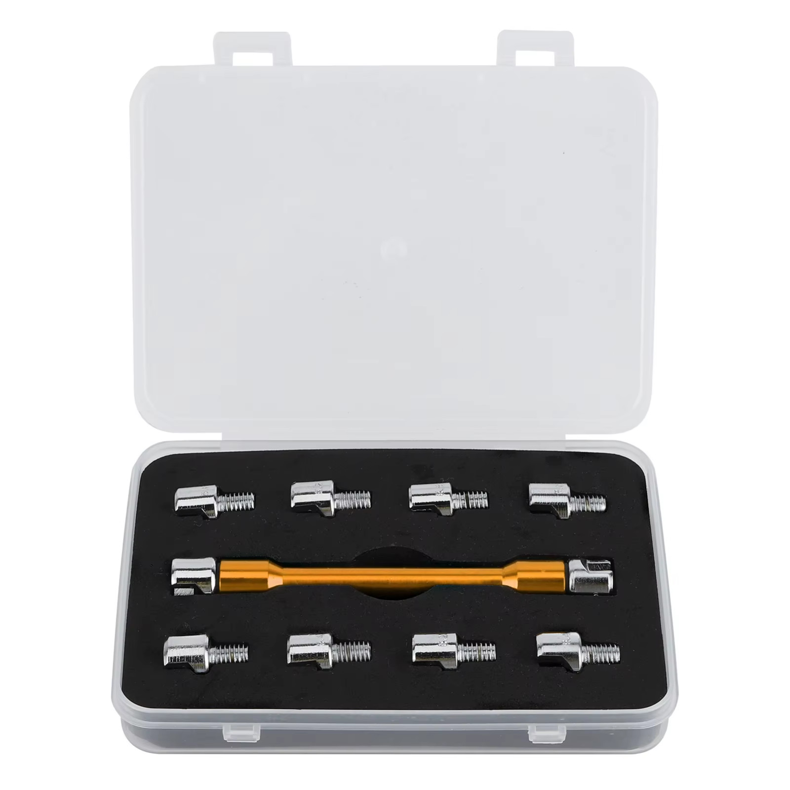 Motorcycle Spoke Wrench, Spoke Torque Wrench Motorcycle Repair Tool Spanner Set