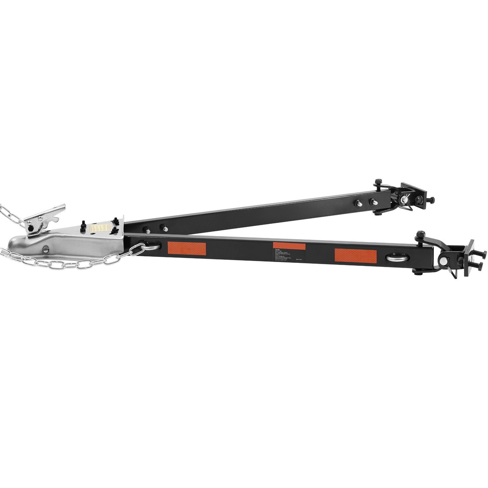 Uimoso Tow Bar Bumper Mount Tow Bar 5500 lbs Fits 2-inch Ball Hitch with Chains