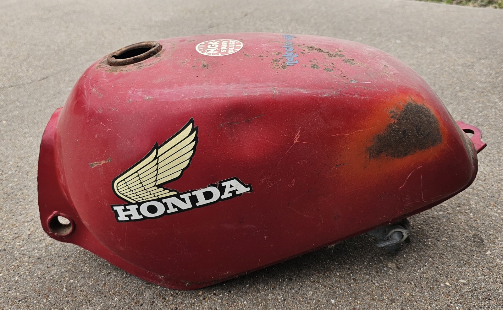 Vintage 1970s Honda Fuel Tank