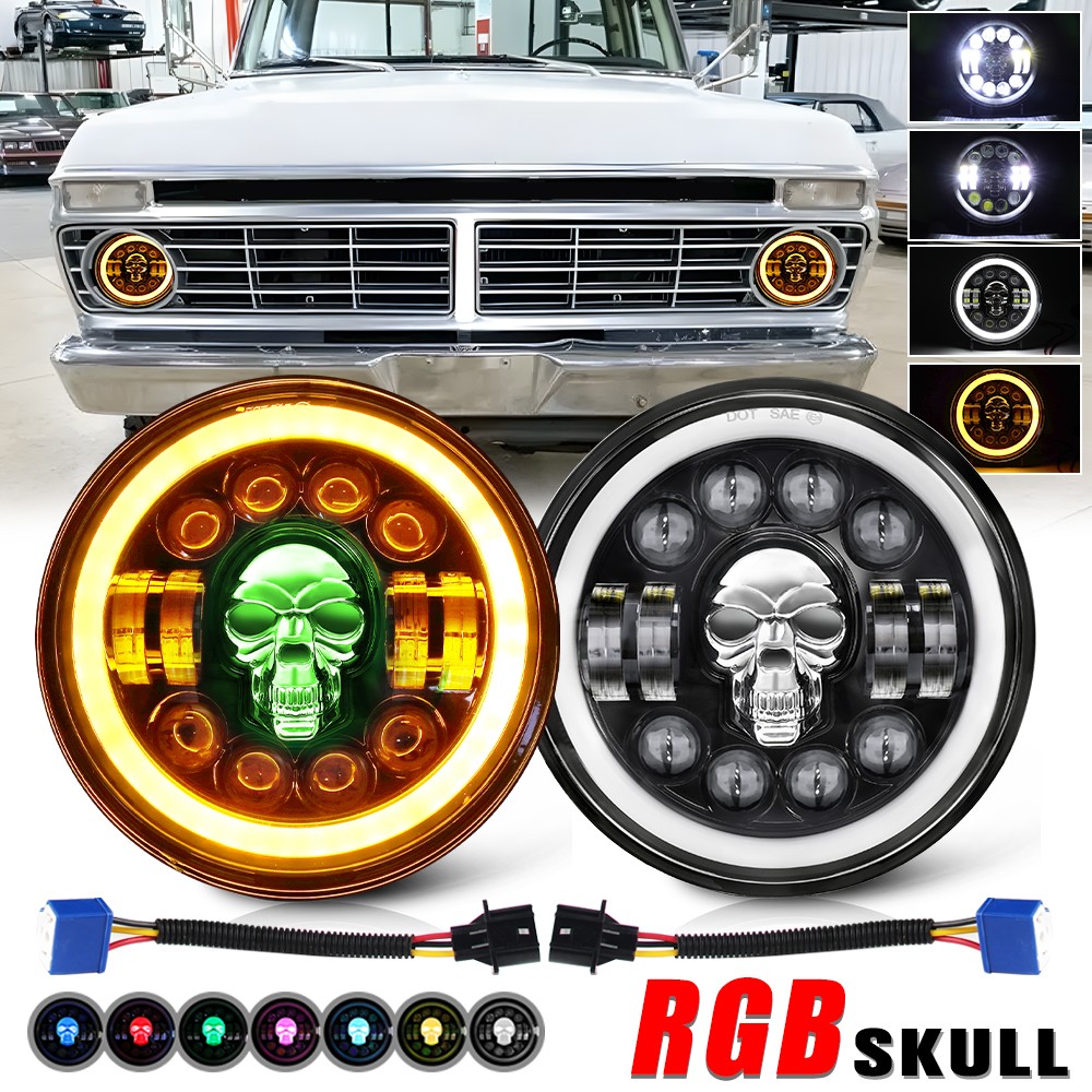 For 1953-1977 Ford F-100 F-250 F-350 Pickup Pair 7\