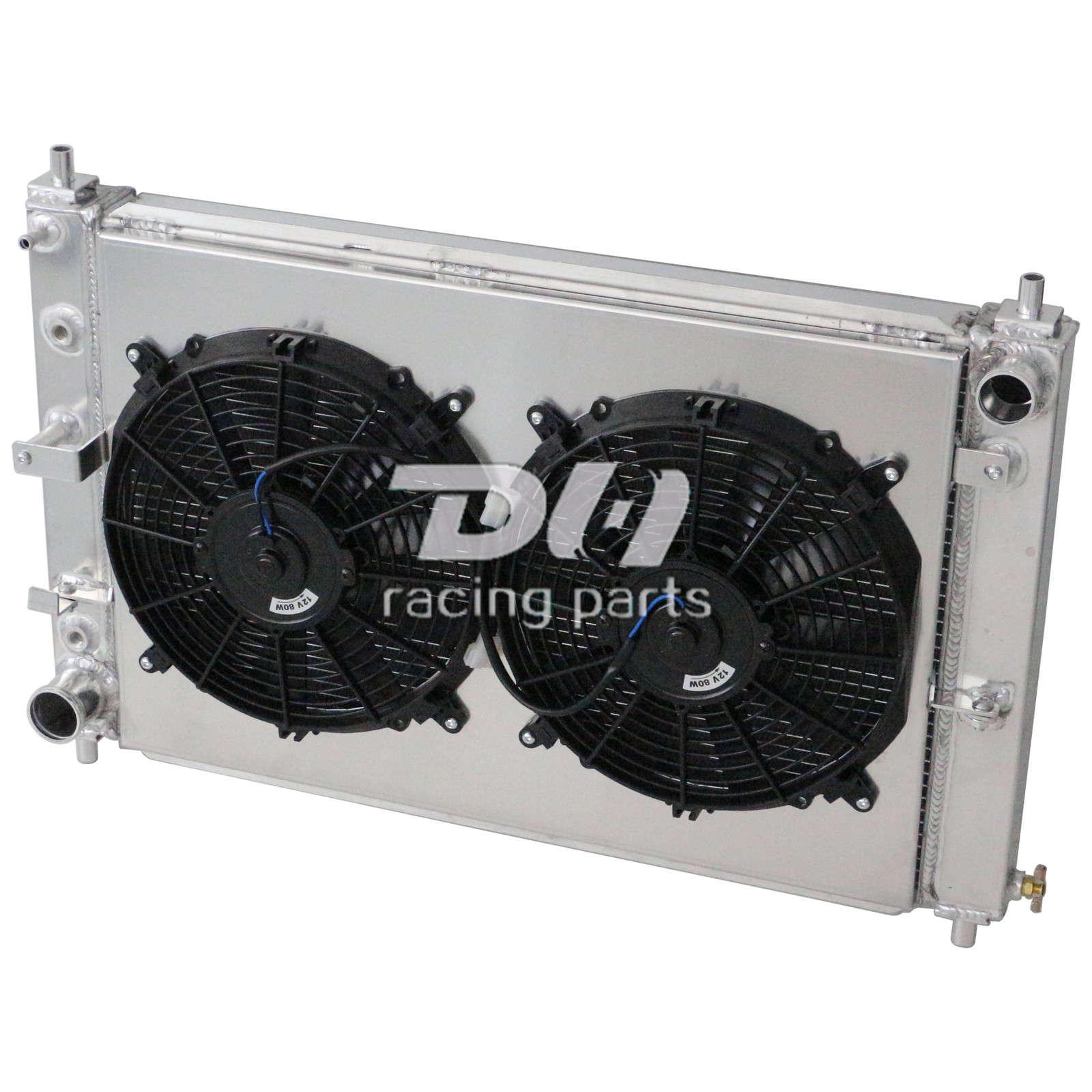 4CORE RACING RADIATOR+SHROUD+FANS Fits 1997-2004 FORD MUSTANG GT/SVT 4.6/5.4L AT