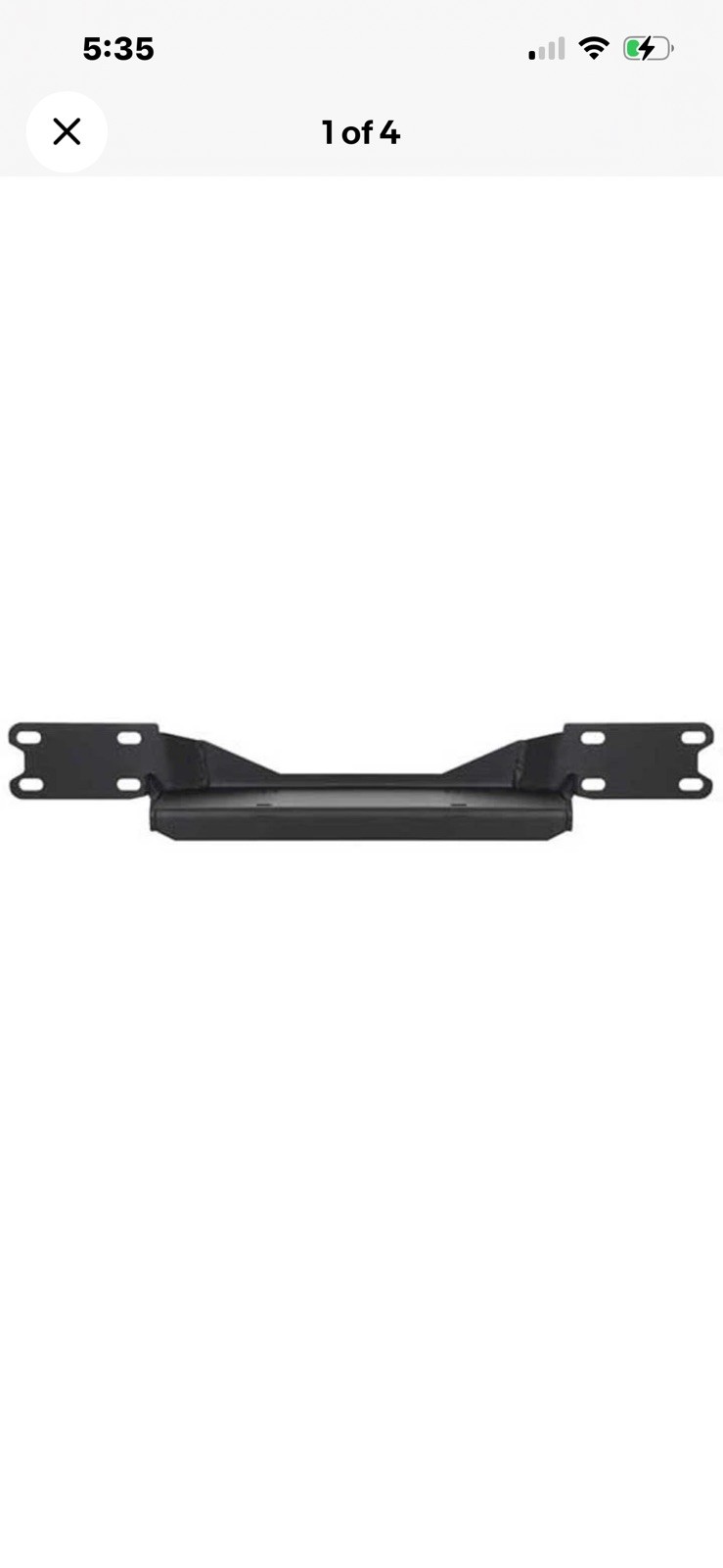 Westin 46-23925 For 18-C Wrangler/20-C Gladiator Black WJ2 Winch Tray Westin 46-23925 For 18-C Wrangler/20-C Gladiator Black WJ2 Winch Tray