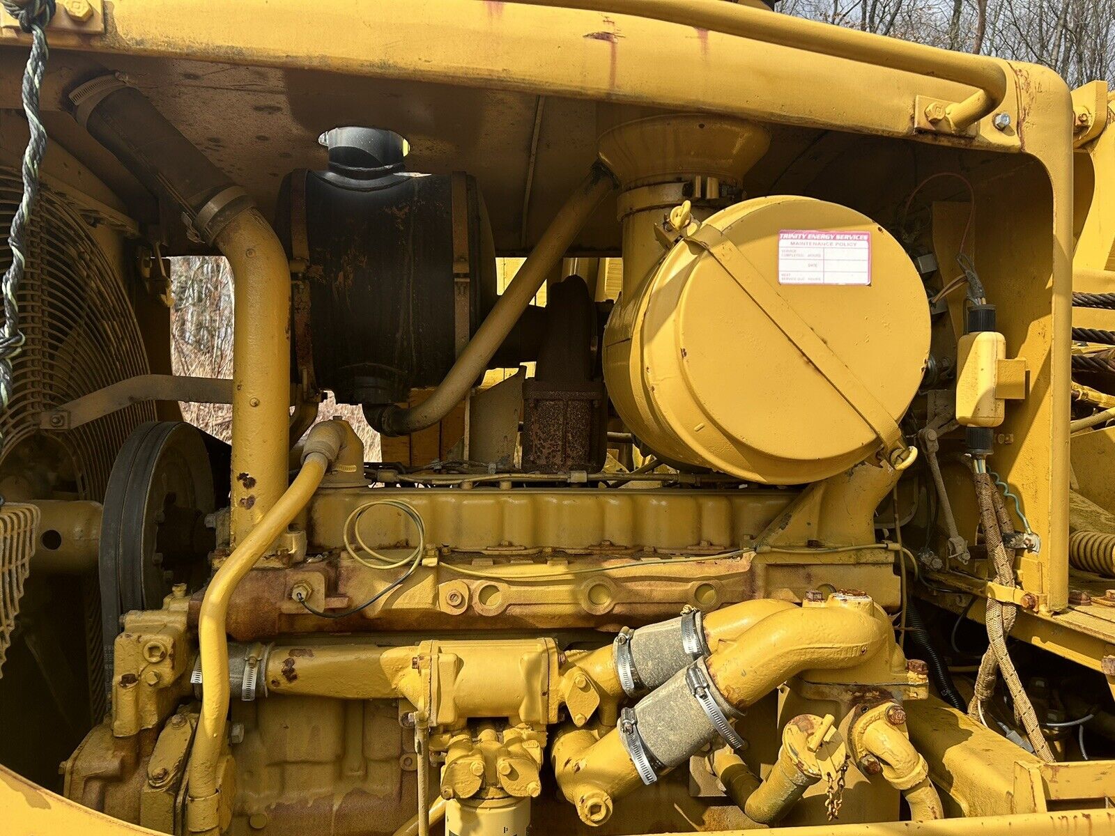 cat 3306 engine D7g Engine  Caterpillar. Low Hours Video Of It Running