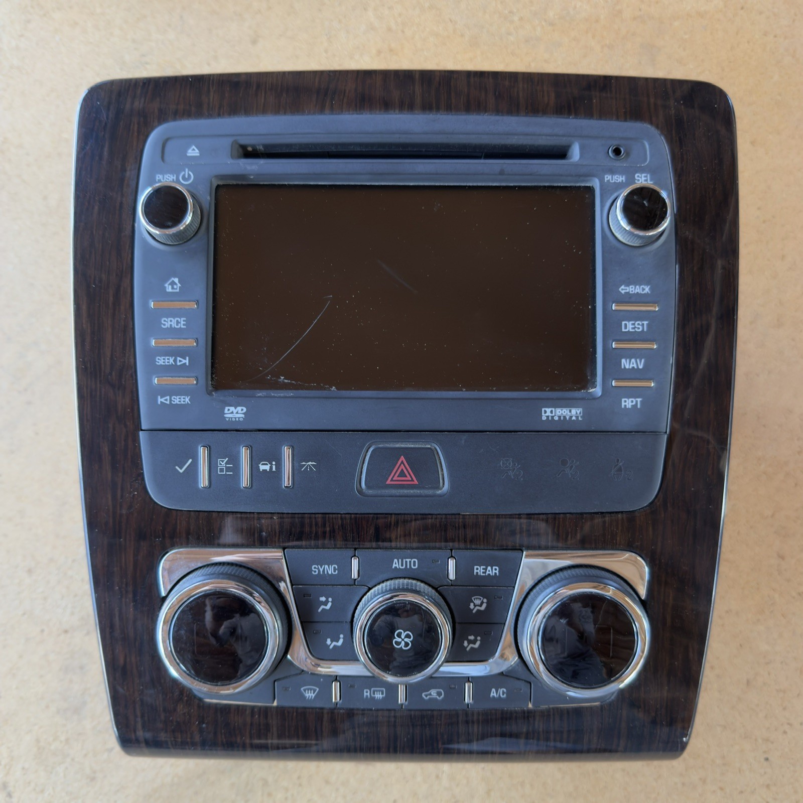 OEM 13-17 Chevrolet Traverse Radio Navigation Infotainment Assembly 23278232