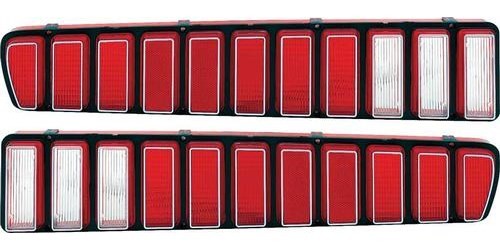 OER MB2145 Tail Lamp Lens Set 1973-74 Dodge Charger; Pair