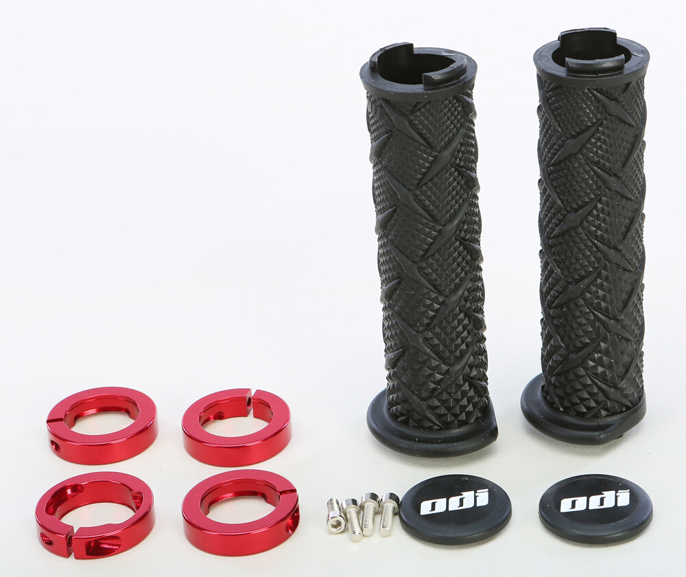 ODI - Atv X Treme Lockon Grip Black Red | J30XTB-R