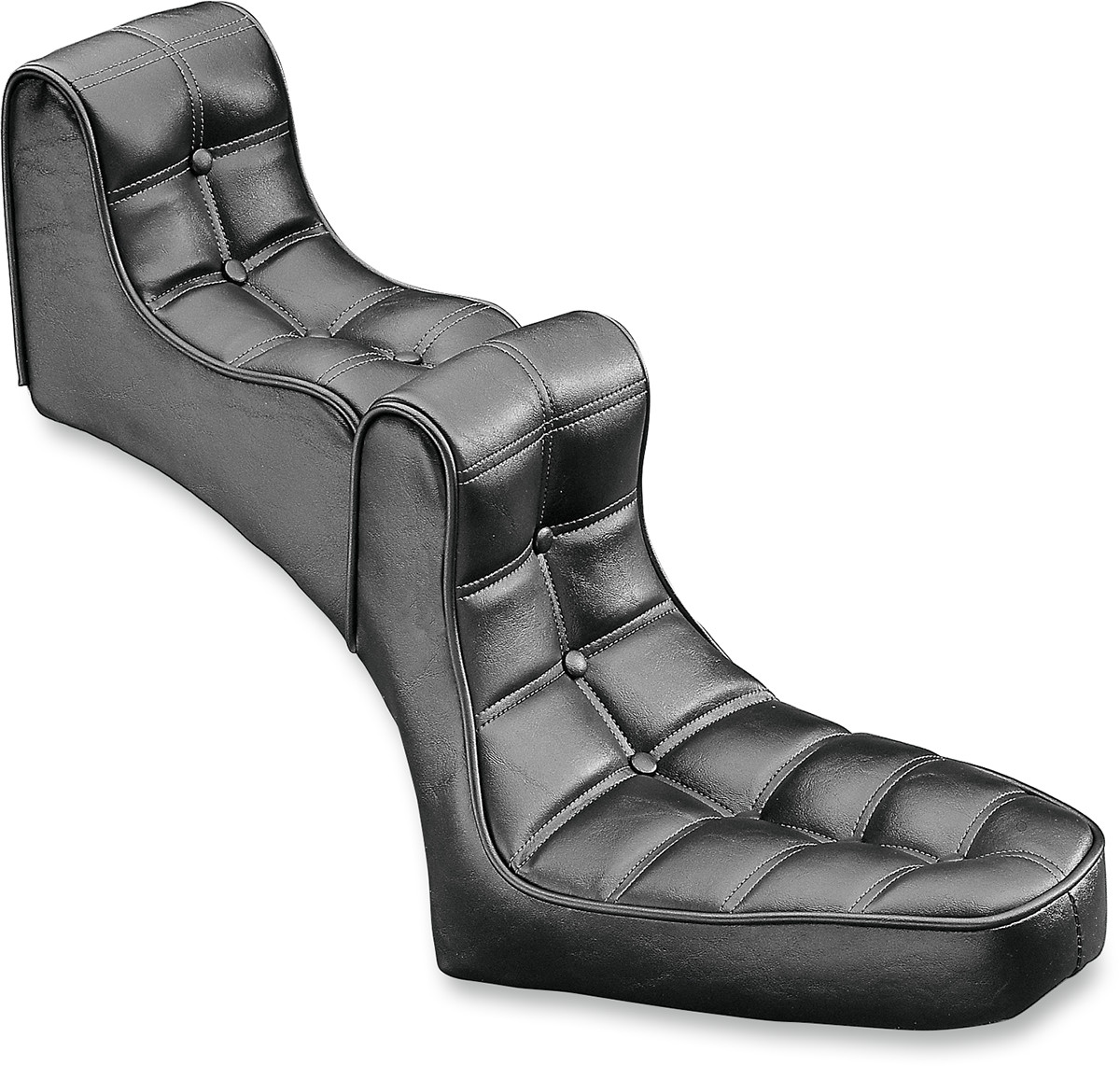 Drag Specialties Seats DS-907740 Scorpion Solo Seat Front Black Universal