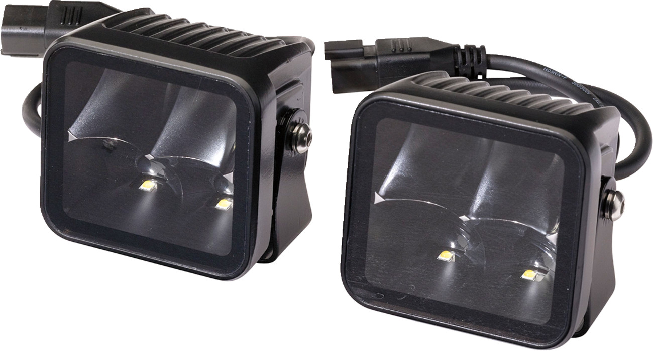 Moose Offroad 3 Inch Black LED Cube Light 2001-2618 Osram Universal