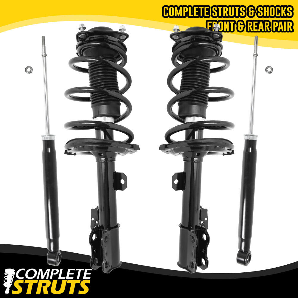 Front Complete Struts & Rear Shocks for 2011-2019 Toyota Sienna