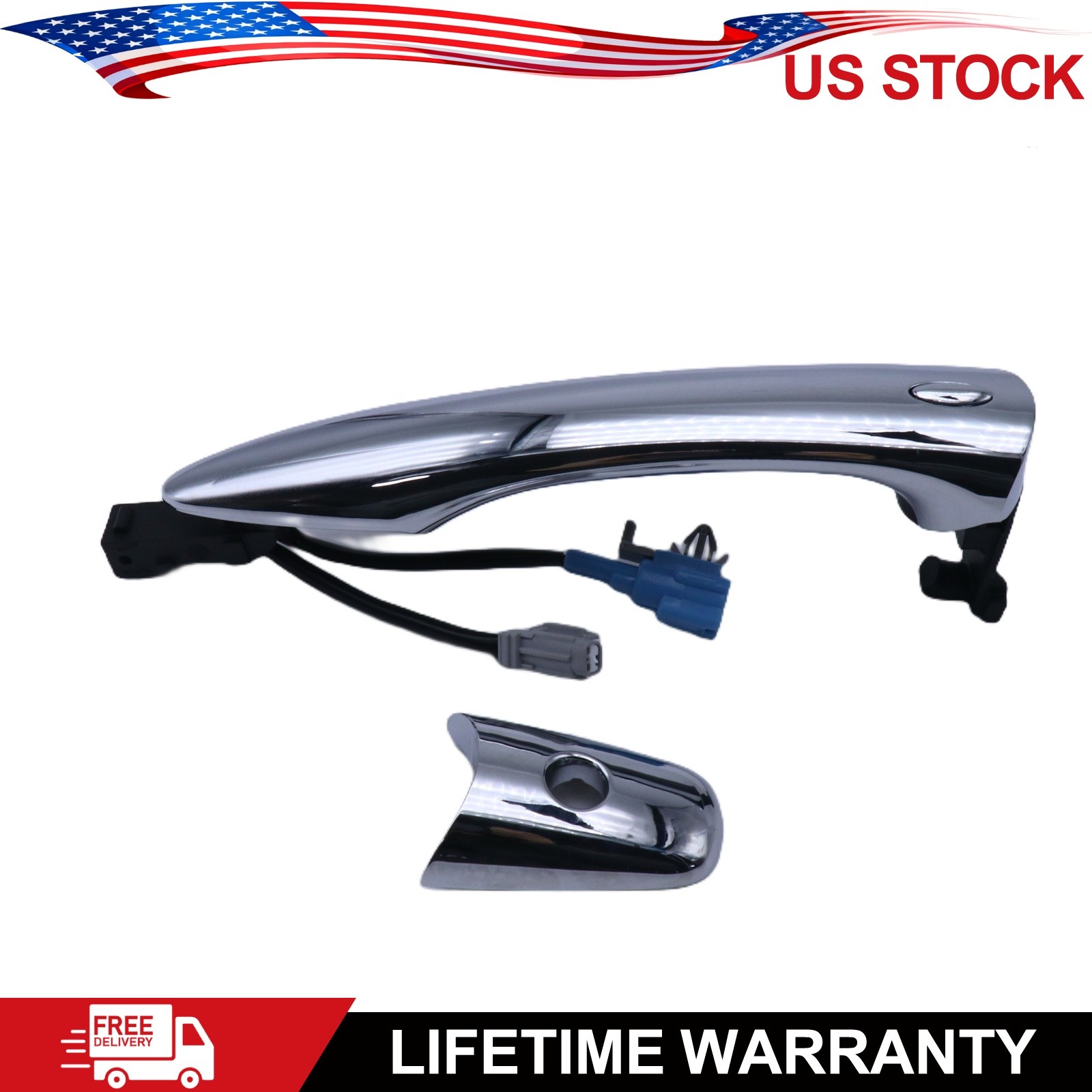 Front Exterior Door Handle 1 Pcs For 2017-2020 Nissan Armada 806401LA0B