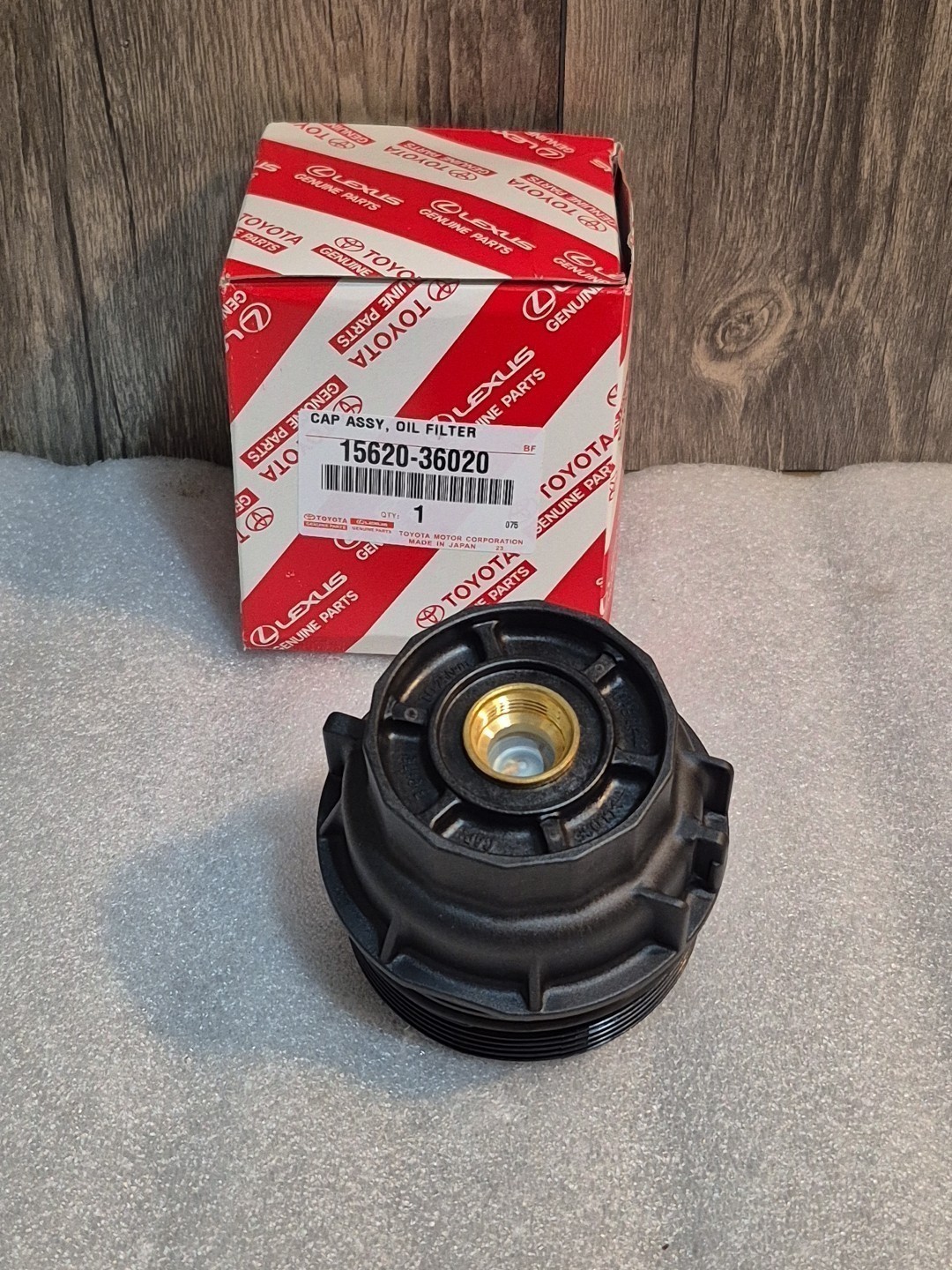 Genuine Toyota Lexus 15620-36020 Oil Filter Cap Assembly Oem