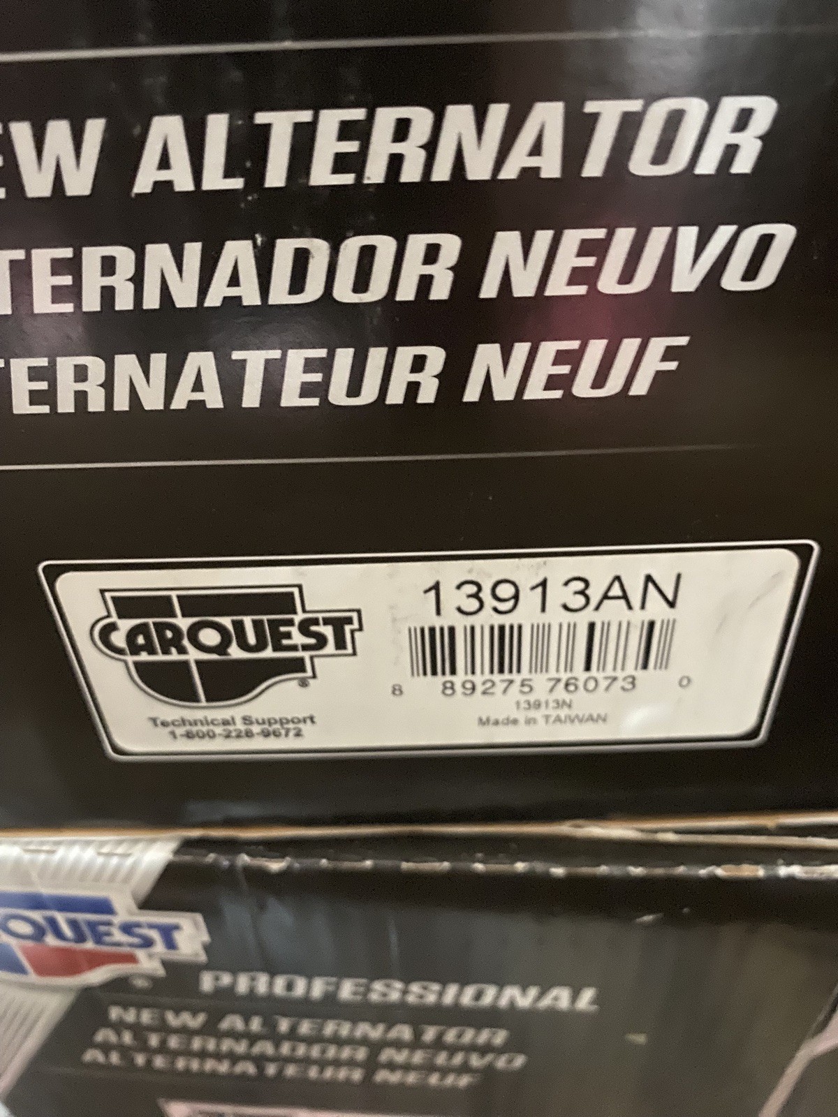 Carquest Premium Alternator NEW 160 Amps Dodge Jeep 2001-2006 13913AN Carquest Premium Alternator NEW 160 Amps Dodge Jeep 2001-2006 13913AN