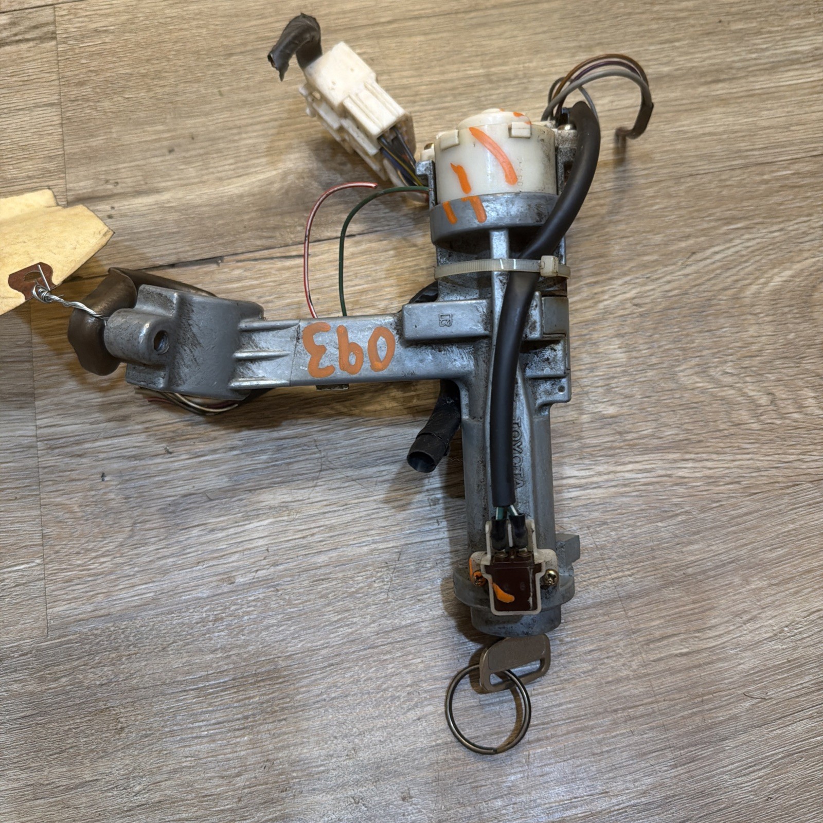 1996-2002 TOYOTA 4runner IGNITION LOCK CYLINDER ASSEMBLY SWITCH  45020-35-9