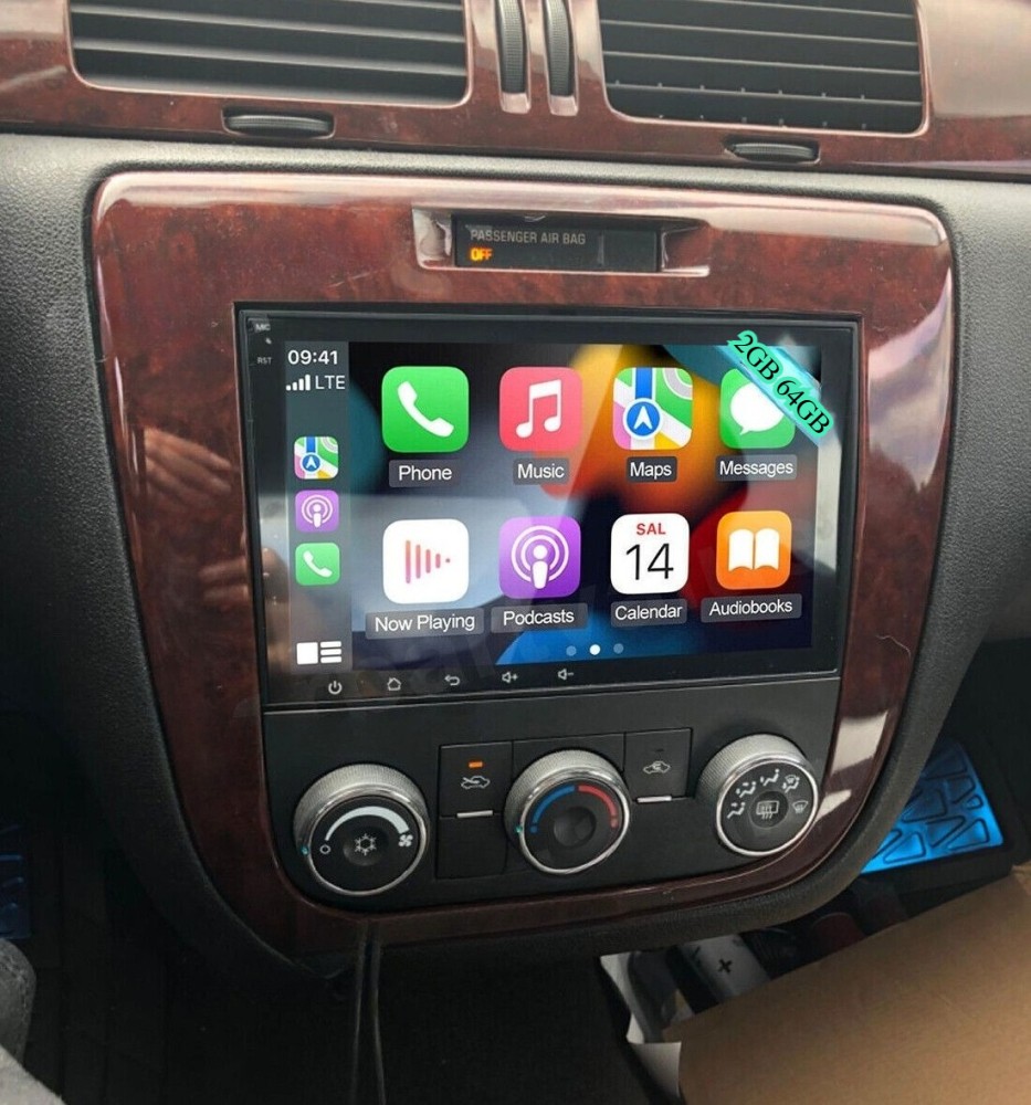8\'\' For 2006-2013 Chevrolet Impala WiFi Apple Carplay Radio Android 15 GPS Navi