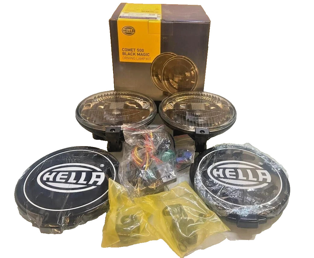 Brand New for Hella 500 Series Black Magic 6.5 Inch Light 005750991