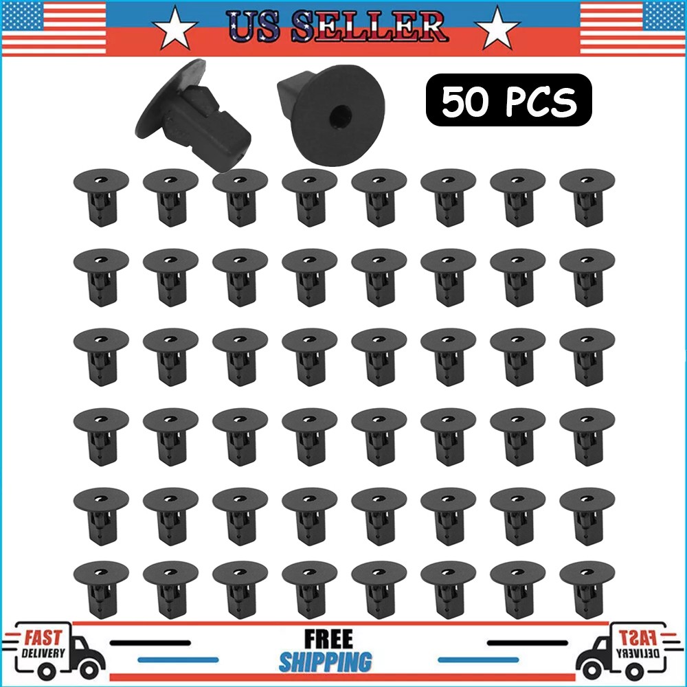 50pcs Fender Liner Grommet Clips Fastener for Toyota Lexus Models 90189-06013