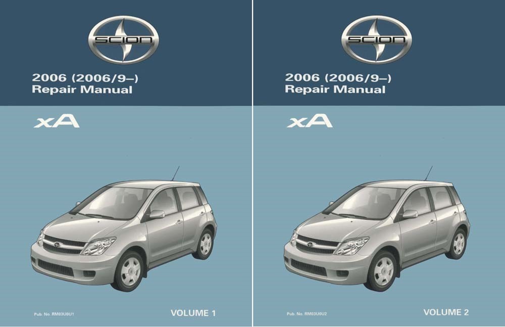 2006 Scion xA Factory Shop Service Manual