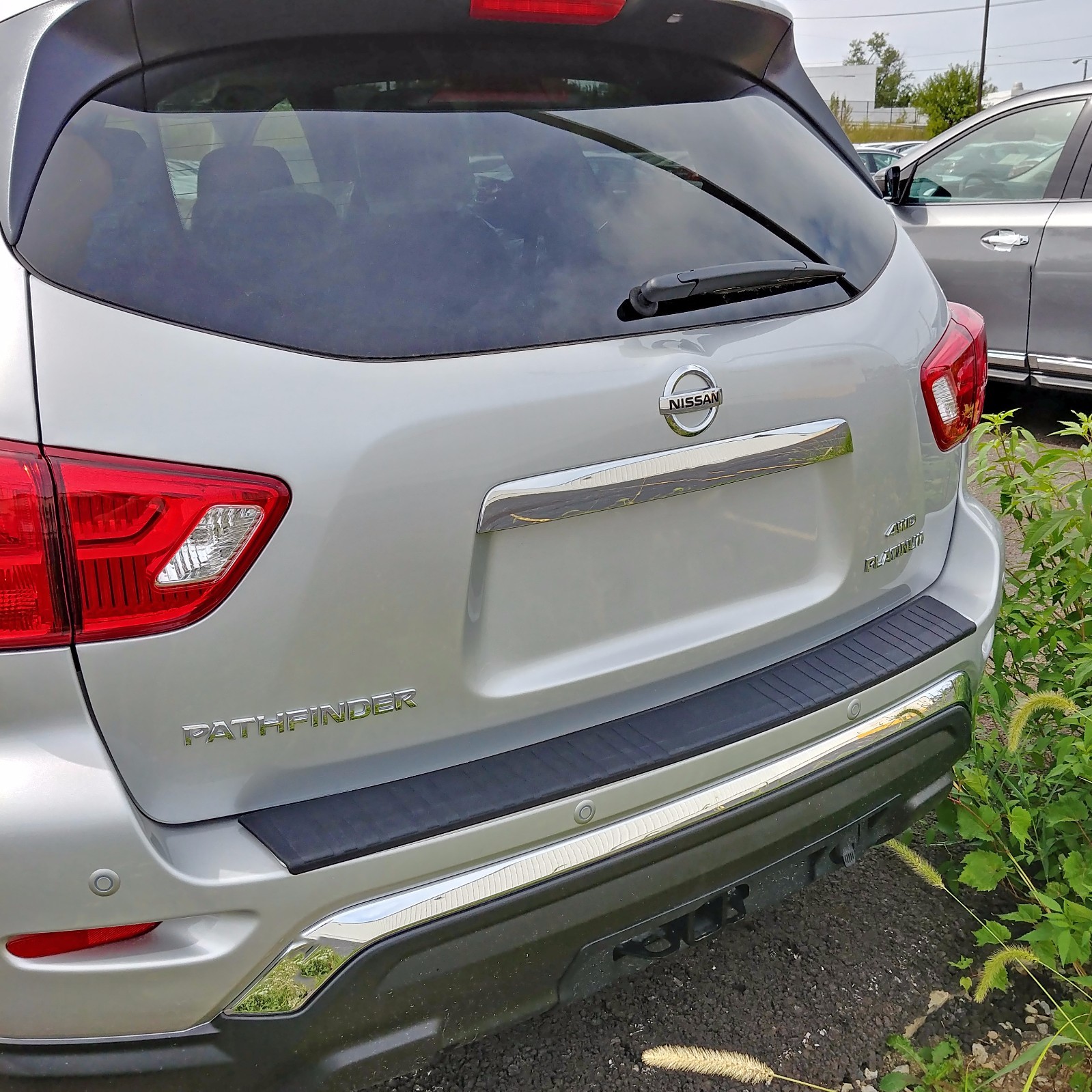 For: Nissan Pathfinder 2017-2021 Rear Bumper Protector #RBP-012